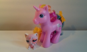 G3 Rarity with Pink Persian Cat LPS